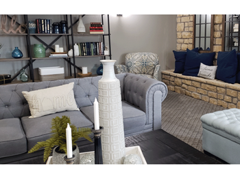 Plush Carpeting throughout Living Area at Stoneleigh on Cartwright Apartments, J Street Property Services, Texas